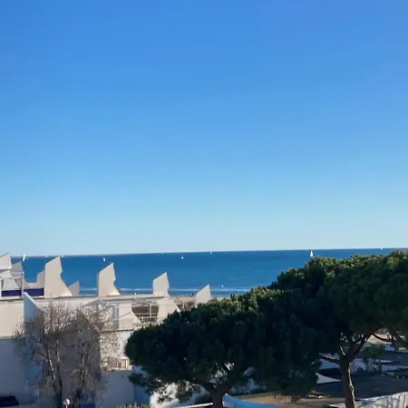 Apartment Etoile Doree, Vue Mer, Plage, Clim, Commerces, 3 Etoiles La Grande-Motte